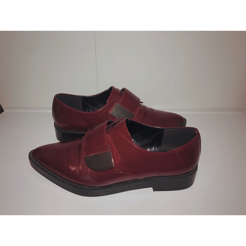 Aldo Leather Oxfords with Velcro Strap